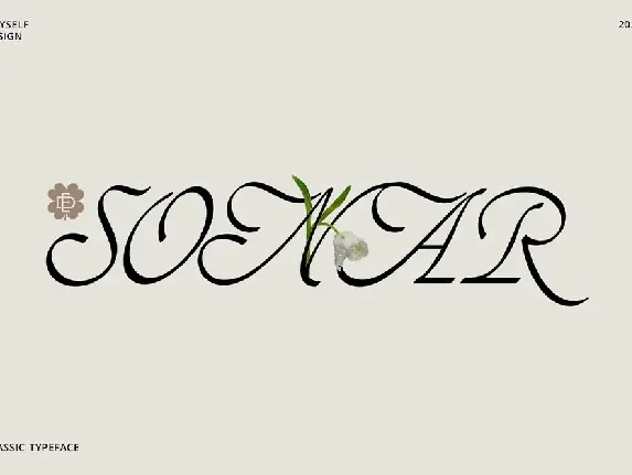 ED Sonar font