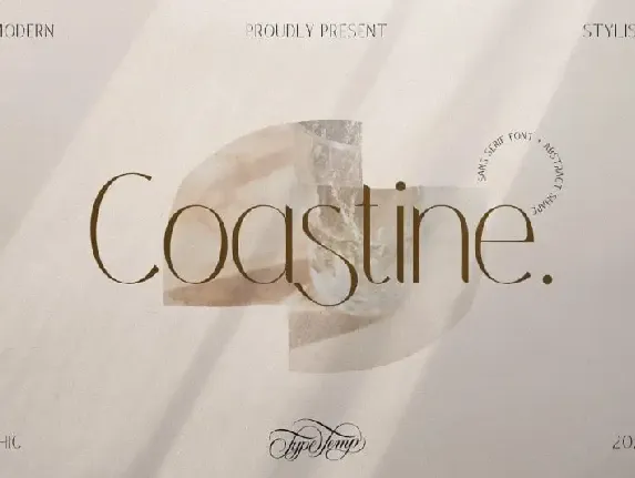 Coastine Sans Serif font