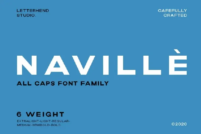 NavillÃ¨ Family font