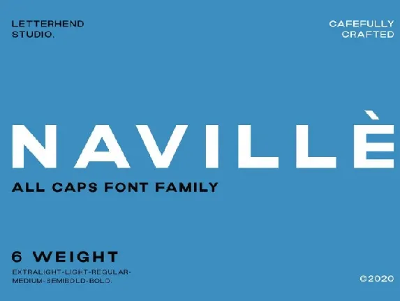 NavillÃ¨ Family font