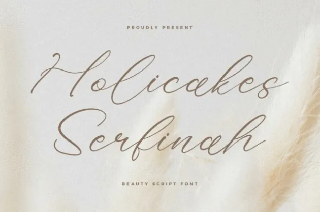 Holicakes Serfinah font