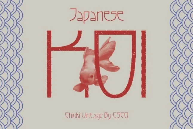 Chioki Vintage font