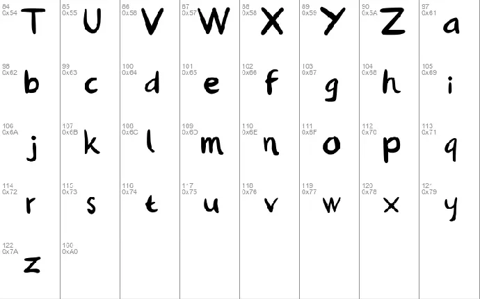 Reguloza font