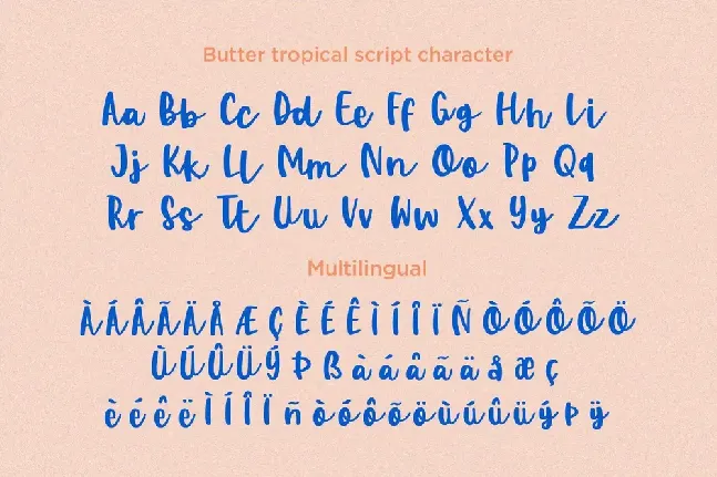 Butter Tropical Script Demo Ver font