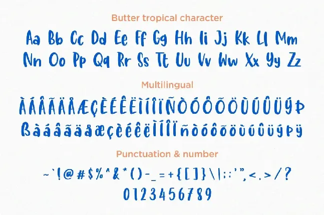 Butter Tropical Script Demo Ver font