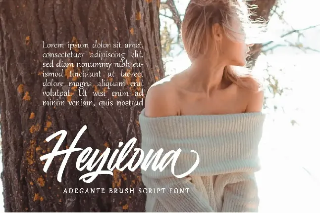 Adegante font