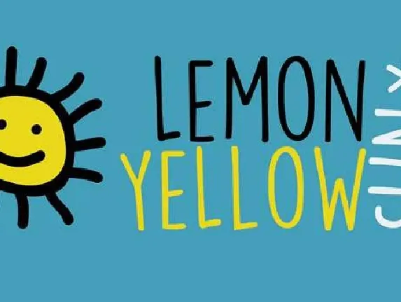 DK Lemon Yellow Sun font