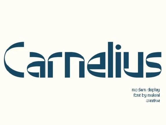 Carnelius font