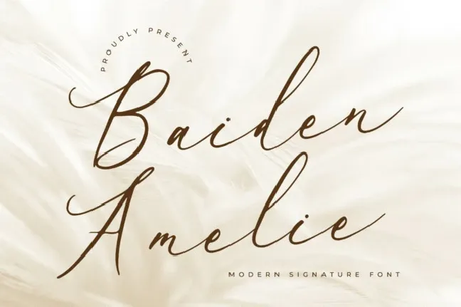 Baiden Amelie font