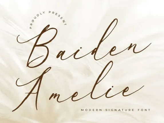 Baiden Amelie font