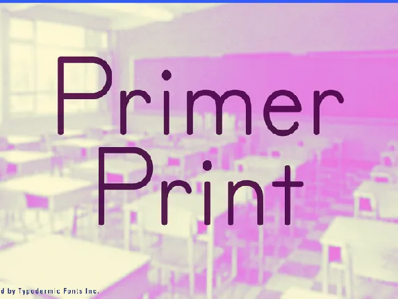 Primer font