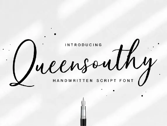 Queensouthy font