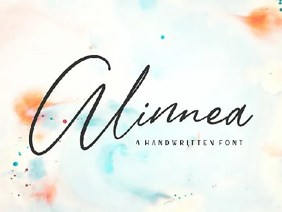 Alinnea Signature font