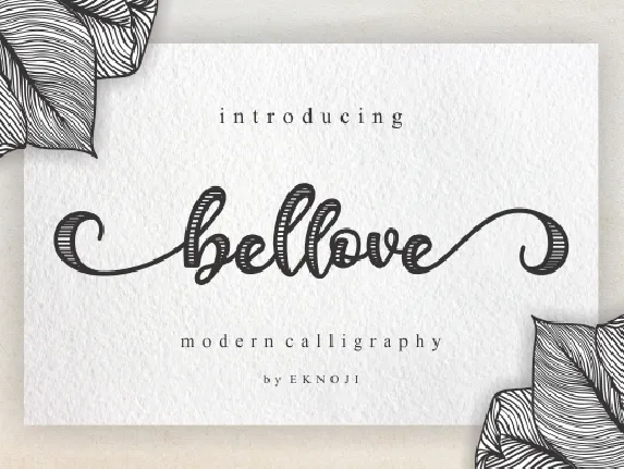 Bellove font