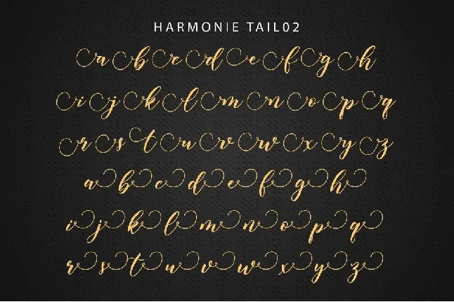 Harmonie font