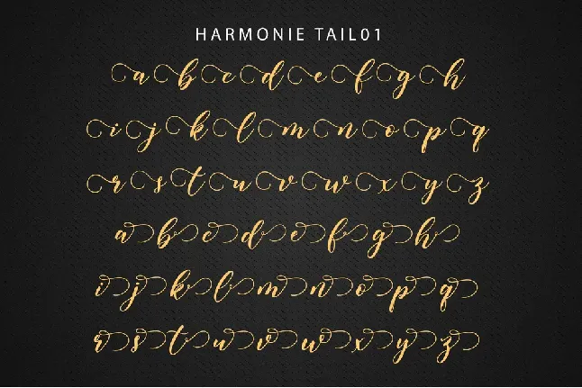 Harmonie font