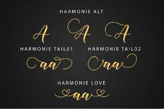 Harmonie font