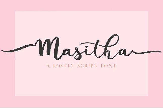 Masitha Free font