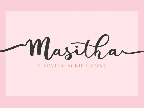 Masitha Free font