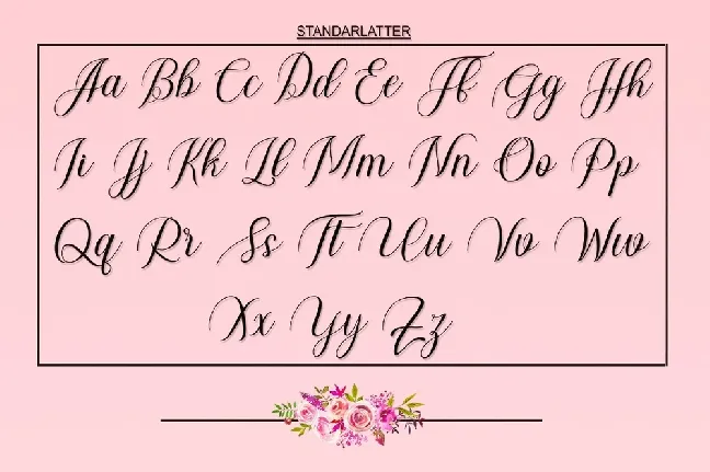 Genta Calligraphy font