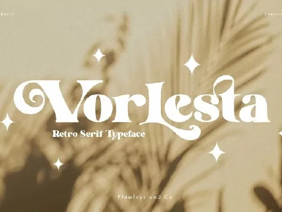 Vorlesta font