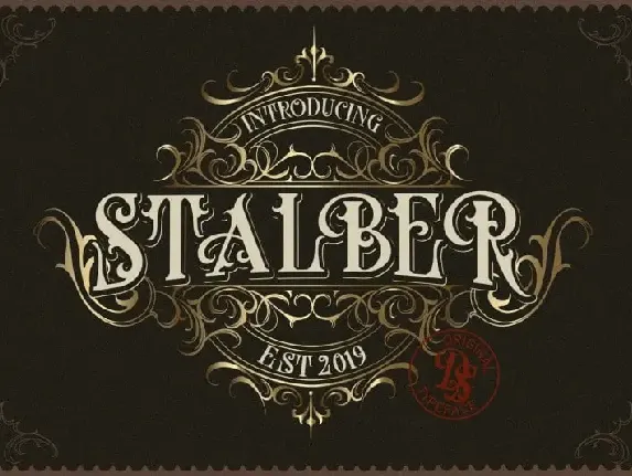 Stalber Blackletter font