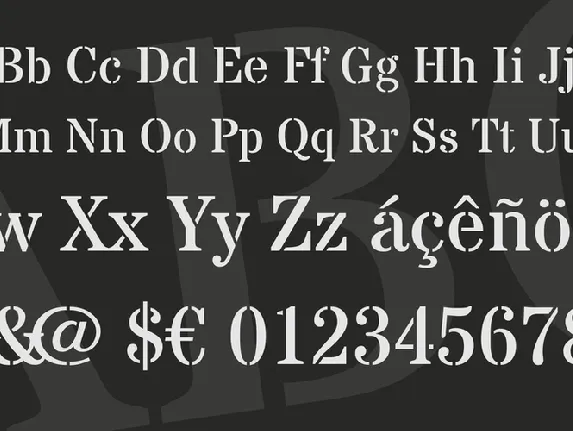 Stardos Stencil Family font