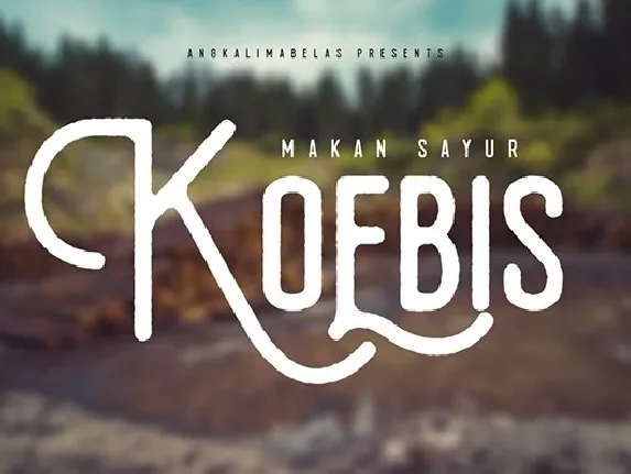 Koebis Free font