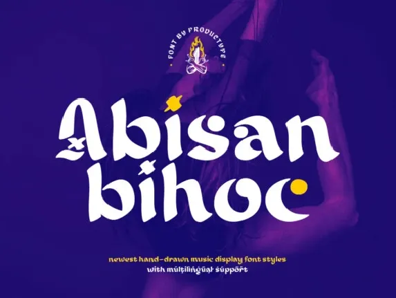 Abisan Bihoc font