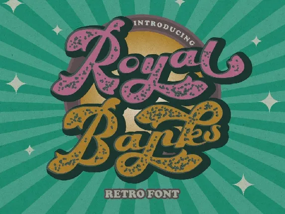 Royal Banks font