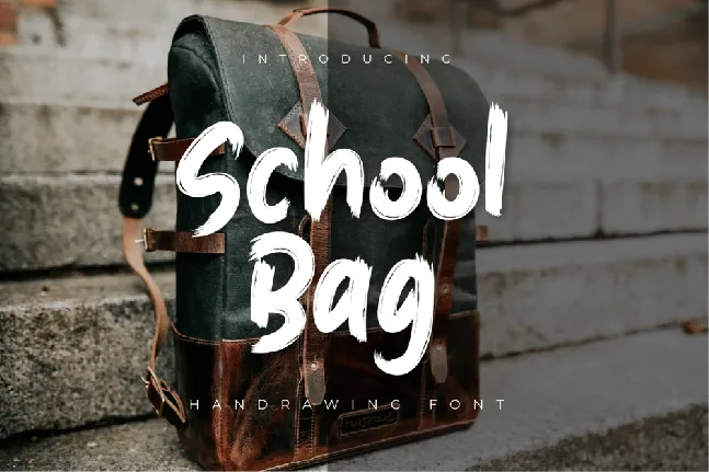 Scholl Bag font