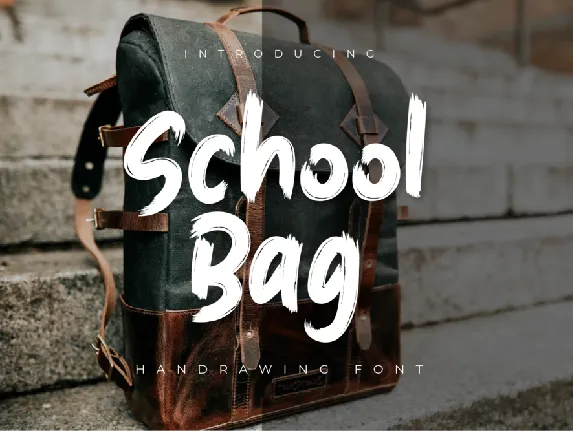 Scholl Bag font