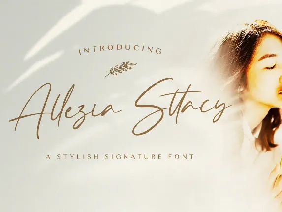 Allezia Sttacy font