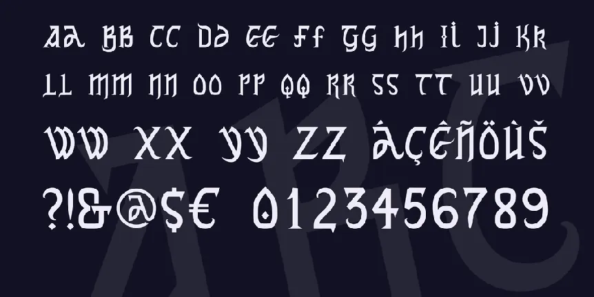 Porspican Serif font