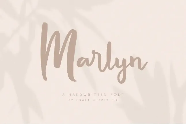 Marlyn Free font