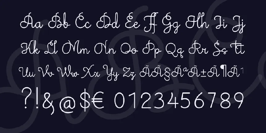 Theodista Decally font