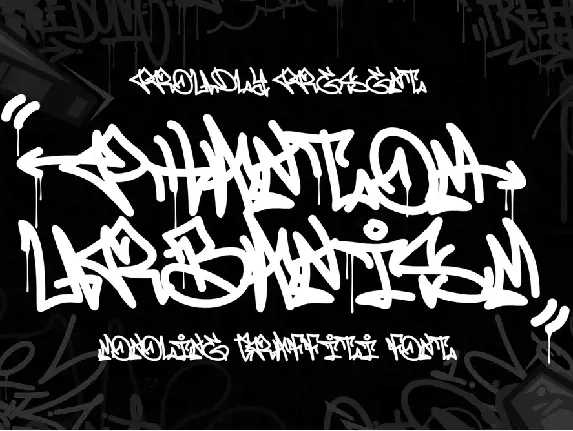 Phantom Urbanism font