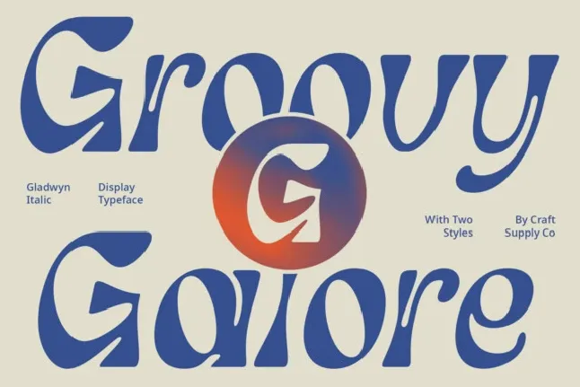 Gladwyn Display font