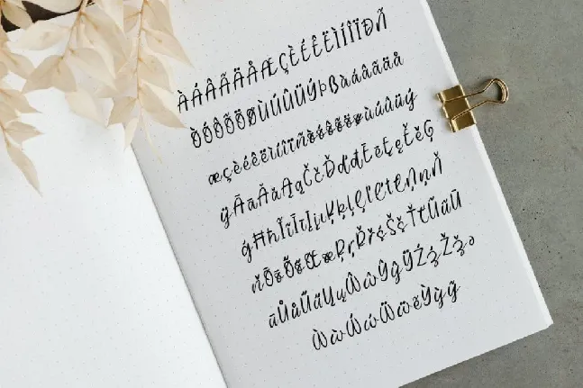 Billowy font