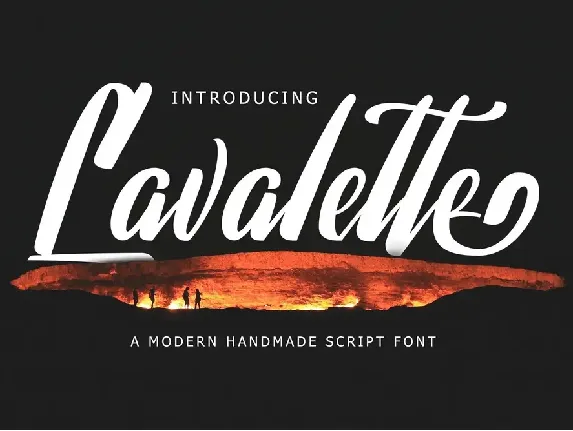 Lavalette font