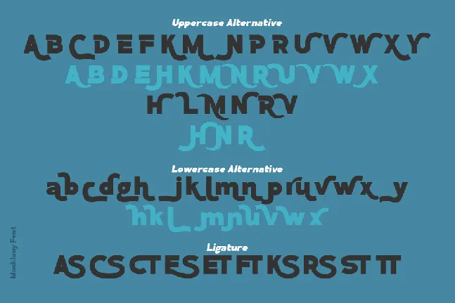 Macklany Demo font