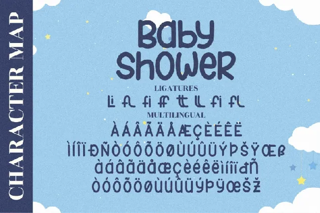 Baby Shower font