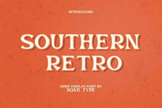 Southern Retro font