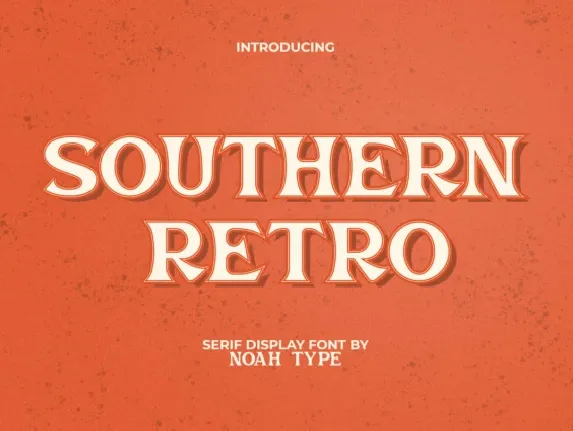 Southern Retro font