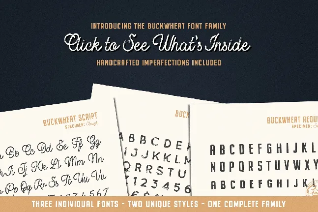 Buckwheat font