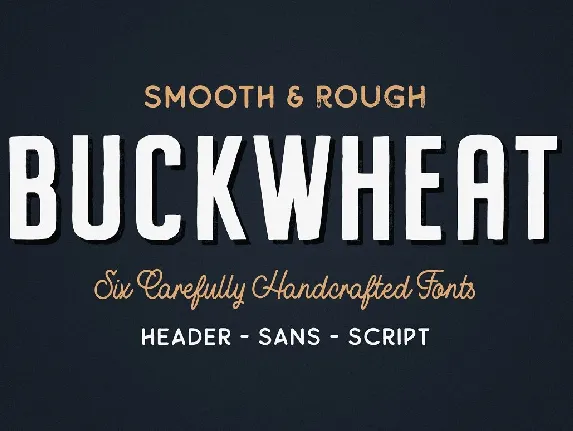 Buckwheat font