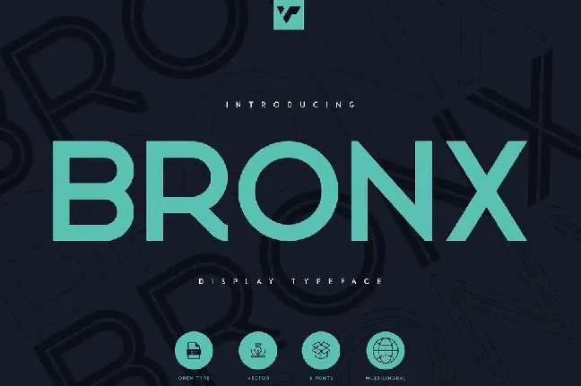 Bronx font