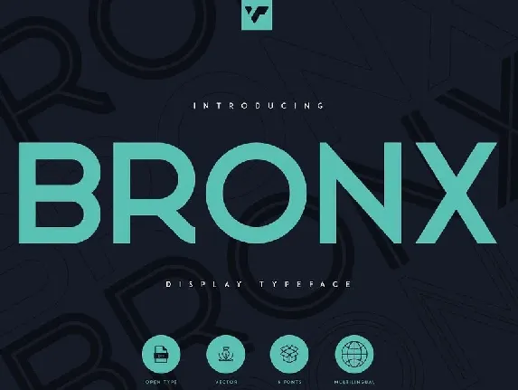 Bronx font