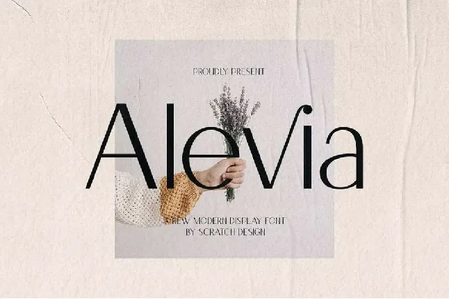 Alevia font