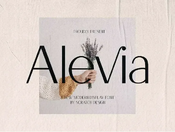 Alevia font